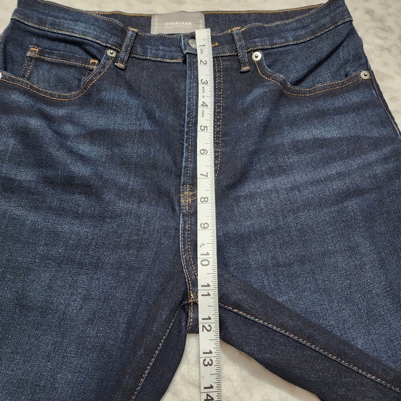 Everlane The High-Rise Skinny Jean Women's Size 29R Deep Indigo - Picture 9 of 15